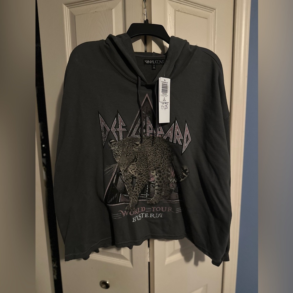 Def Leppard Graphic Hoodie - Black